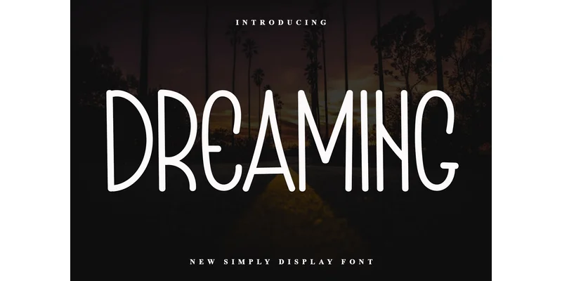 Dreaming Font by PiPi Creative — Sans Serif Font