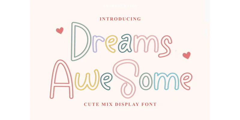 Dreams Awesome Font by PiPi Creative — Sans Serif Font