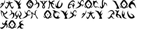 Drenn's Runes by Fallkhar — Dingbats Font — thumbnail 3