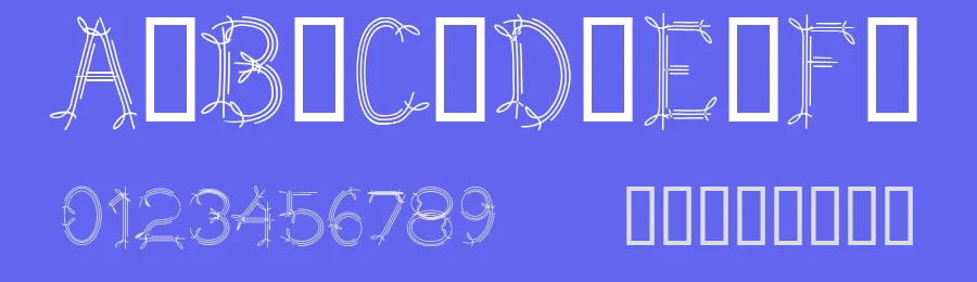 CF Dwarf by Cloutierfontes — Decorative Font — thumbnail 3