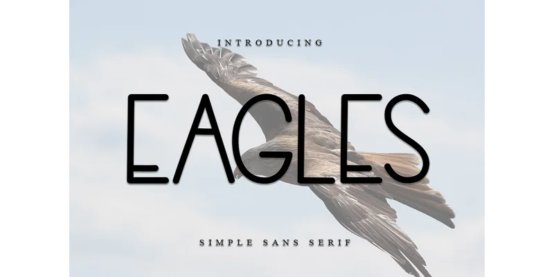 Eagles Font by PAYJHOshop — Sans Serif Font