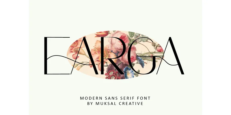 Earga Font by Muksal Creative — Sans Serif Font