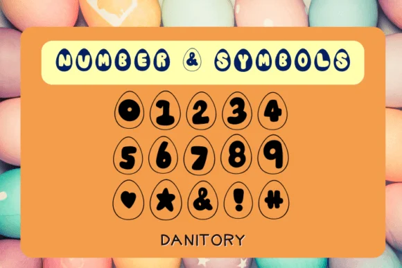 Easter by danita.kukkai — Dingbats Font — thumbnail 4