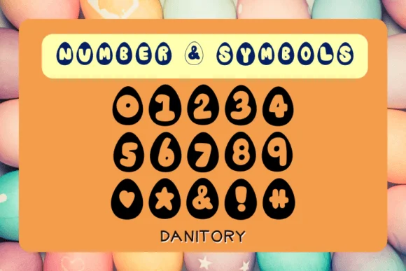 Easter by danita.kukkai — Dingbats Font — thumbnail 5