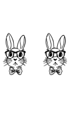 Easter Bunny by Nongyao — Dingbats Font — thumbnail 8