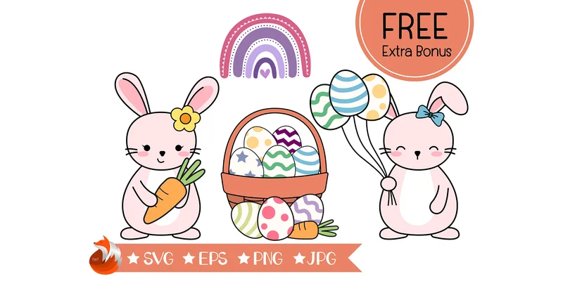 Easter Bunny Font by Fox7 — Sans Serif Font — thumbnail 5