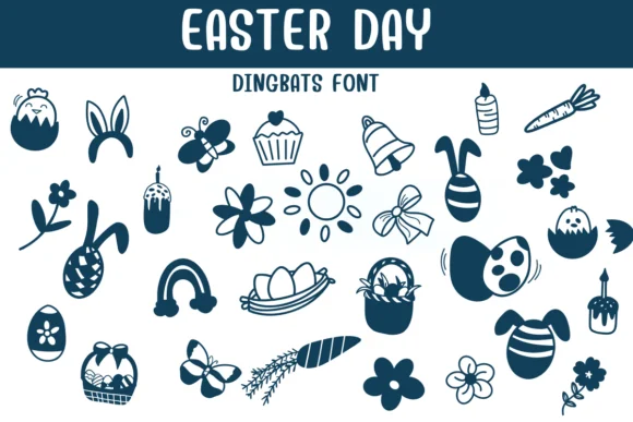 Easter Day by Sontaya — Dingbats Font