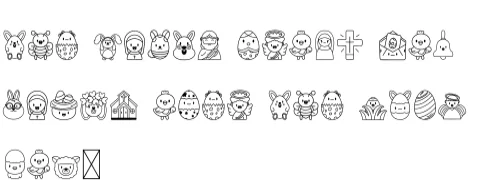 Easter Day by danita.kukkai — Dingbats Font — thumbnail 7
