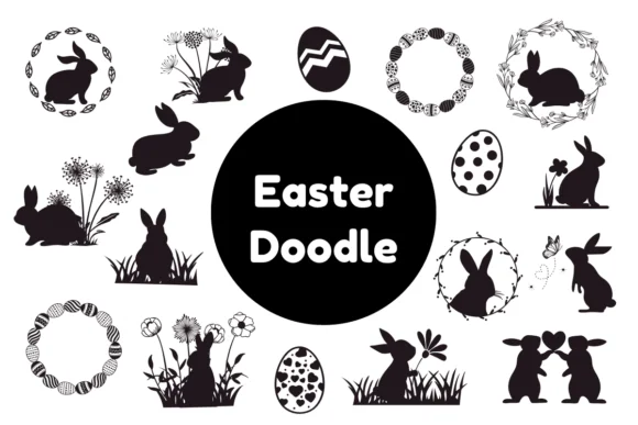 Easter Day Doodle by Nun Sukhwan — Dingbats Font