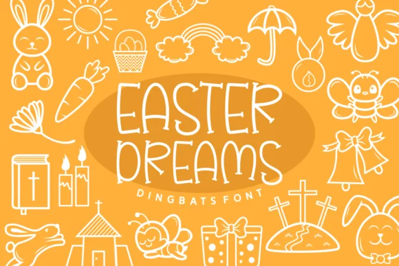 Easter Dreams by Dito (7NTypes) — Dingbats Font