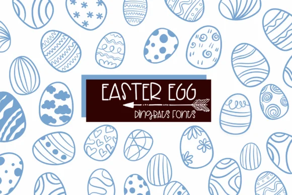 Easter Egg by Sirinart — Dingbats Font