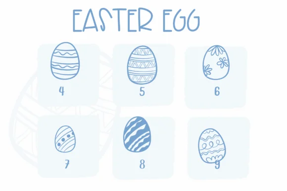 Easter Egg by Sirinart — Dingbats Font — thumbnail 4