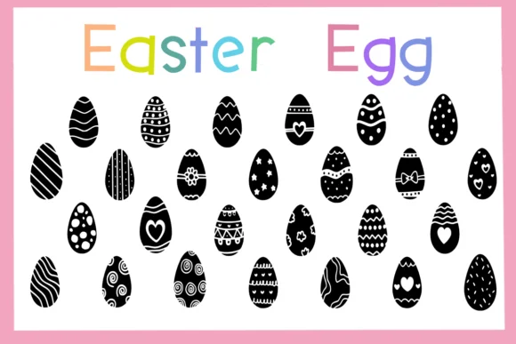 Easter Egg by Foam-Design Store — Dingbats Font