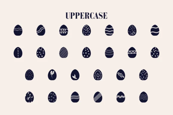 Easter Egg by Eystore — Dingbats Font — thumbnail 2