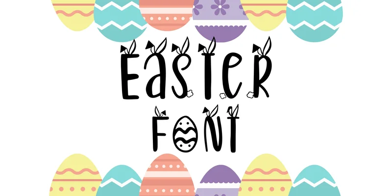 Easter Font by AfifShop by AfifShop — Decorative Font