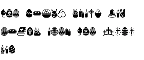 Easter Icons by vladimirnikolic — Dingbats Font — thumbnail 5