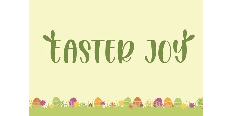 Easter Joy Font by Lisna.Craft โ Display Font