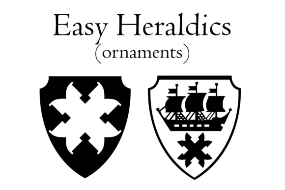 Easy Heraldics by Intellecta Design — Dingbats Font