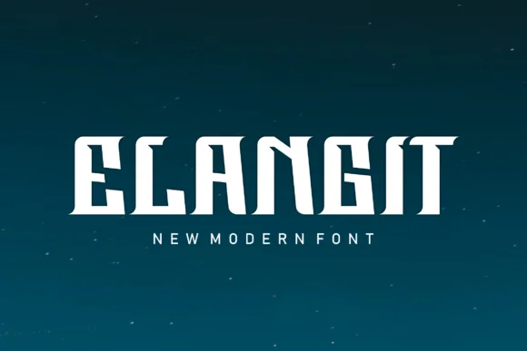 Elangit by prayoga_std — Slab Serif Font