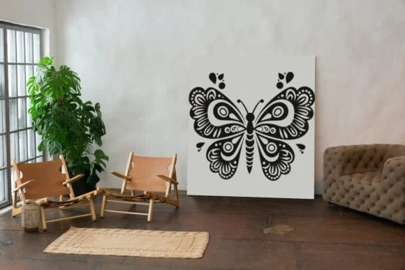 Elegant Butterfly by MOMAT THIRTYONE — Dingbats Font — thumbnail 7