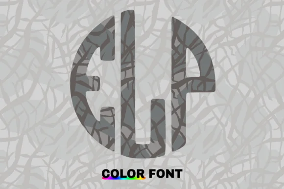 Elephant Circle by WADLEN — Color Fonts Font