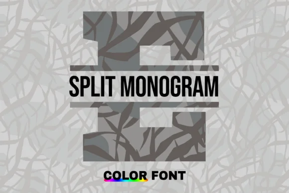 Elephant Split by WADLEN — Color Fonts Font