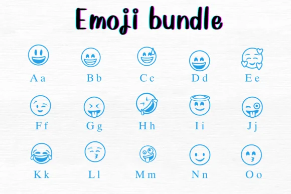 Emoji Bundle by Nongyao — Dingbats Font — thumbnail 2