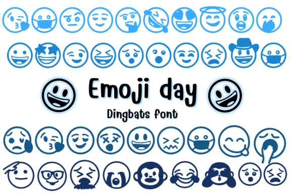 Emoji Day by Nongyao — Dingbats Font