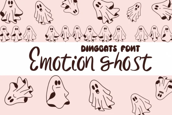 Emotionghost by Sirinart — Dingbats Font
