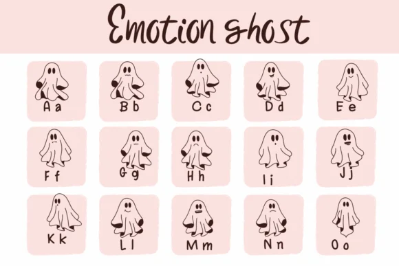 Emotionghost by Sirinart — Dingbats Font — thumbnail 2