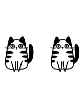 Endearing Cat by Nongyao — Dingbats Font — thumbnail 8