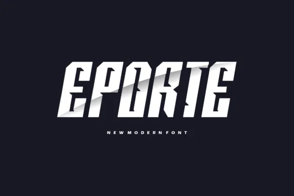 Eporte by prayoga_std — Slab Serif Font