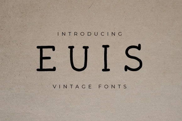 Euis by Sasqia Creative — Slab Serif Font