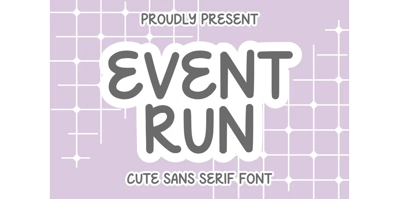 Event Run Font by SiapGraph — Sans Serif Font