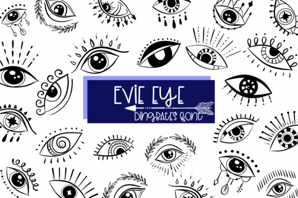 Evil Eye by Sirinart — Dingbats Font