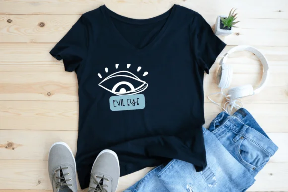 Evil Eye Doodle by Sirinart — Dingbats Font — thumbnail 6