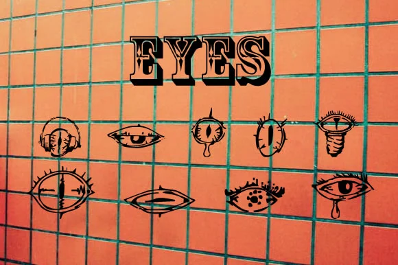 Eyes by Gustavo Lucero — Dingbats Font