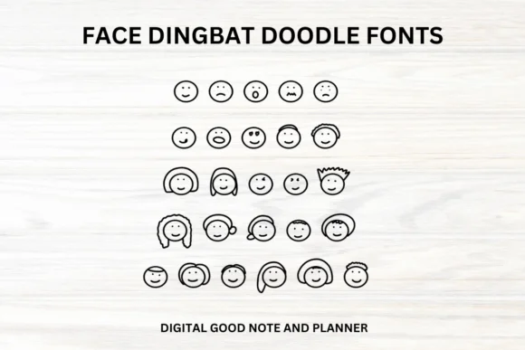 Face by fonty88 β Dingbats Font