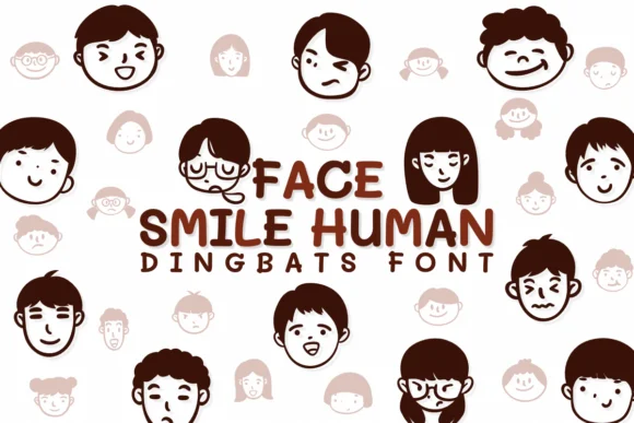Face Smile Human by Chonada — Dingbats Font