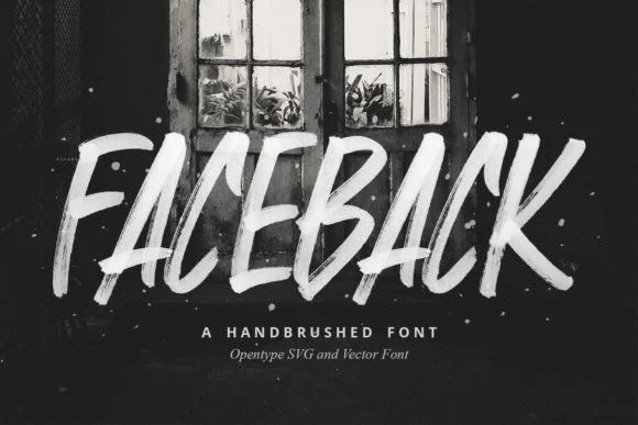 Faceback&nbsp; by Graphicfresh — Color Fonts Font