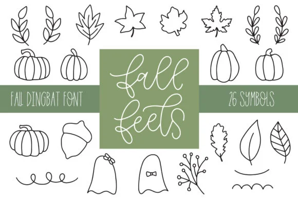 Fall Feels by jordynalisondesigns — Dingbats Font