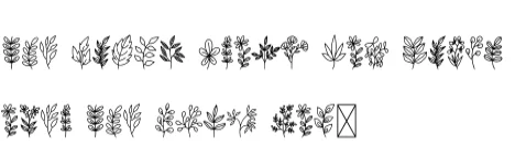 Fall by DesignOverdose — Dingbats Font — thumbnail 6