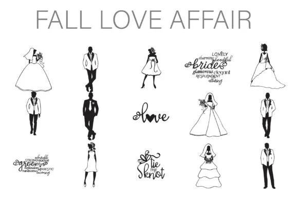Fall Love Affair Dingbats by Illustration Ink — Dingbats Font