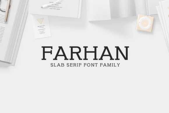 Farhan by creativetacos — Slab Serif Font