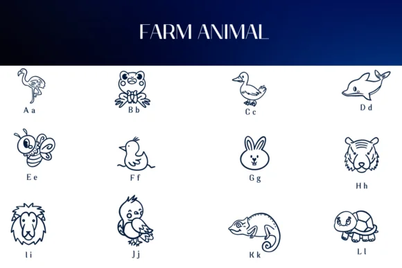 Farm Animal by Heartcraft Atelier — Dingbats Font — thumbnail 2