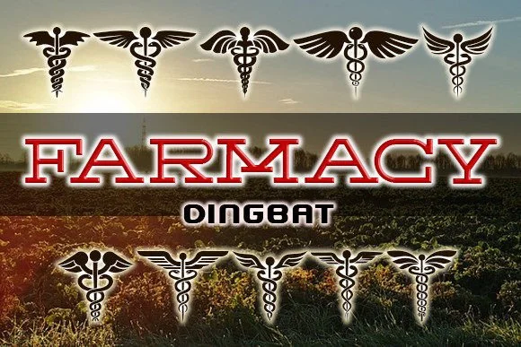 Farmacy by vladimirnikolic — Dingbats Font