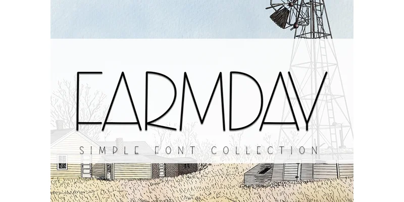 Farmday Font by PAYJHOshop — Sans Serif Font