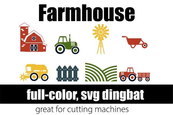 Farmhouse by Illustration Ink — Color Fonts Font