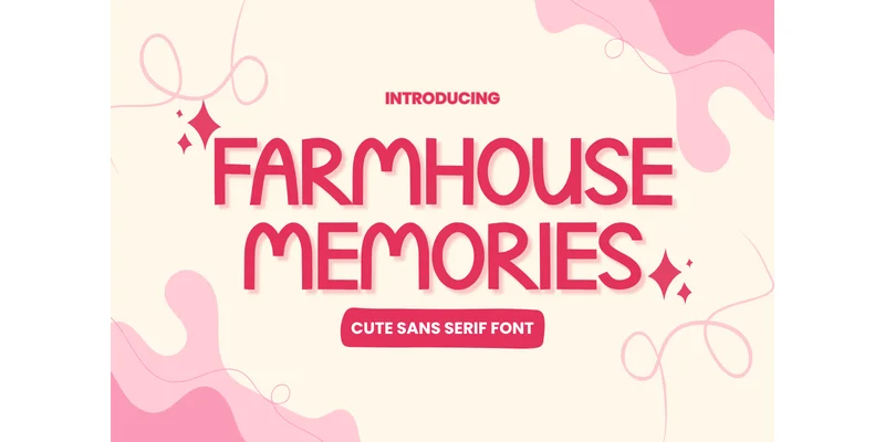 Farmhouse Memories Font by Letterayu — Sans Serif Font