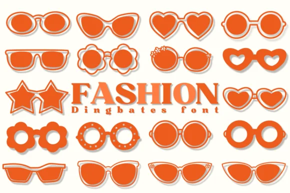 Fashion by Chonada — Dingbats Font